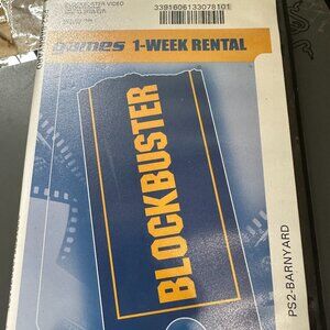 Rare Barnyard Blockbuster Case Only Sony PlayStation 2 2006 PS2 No Game